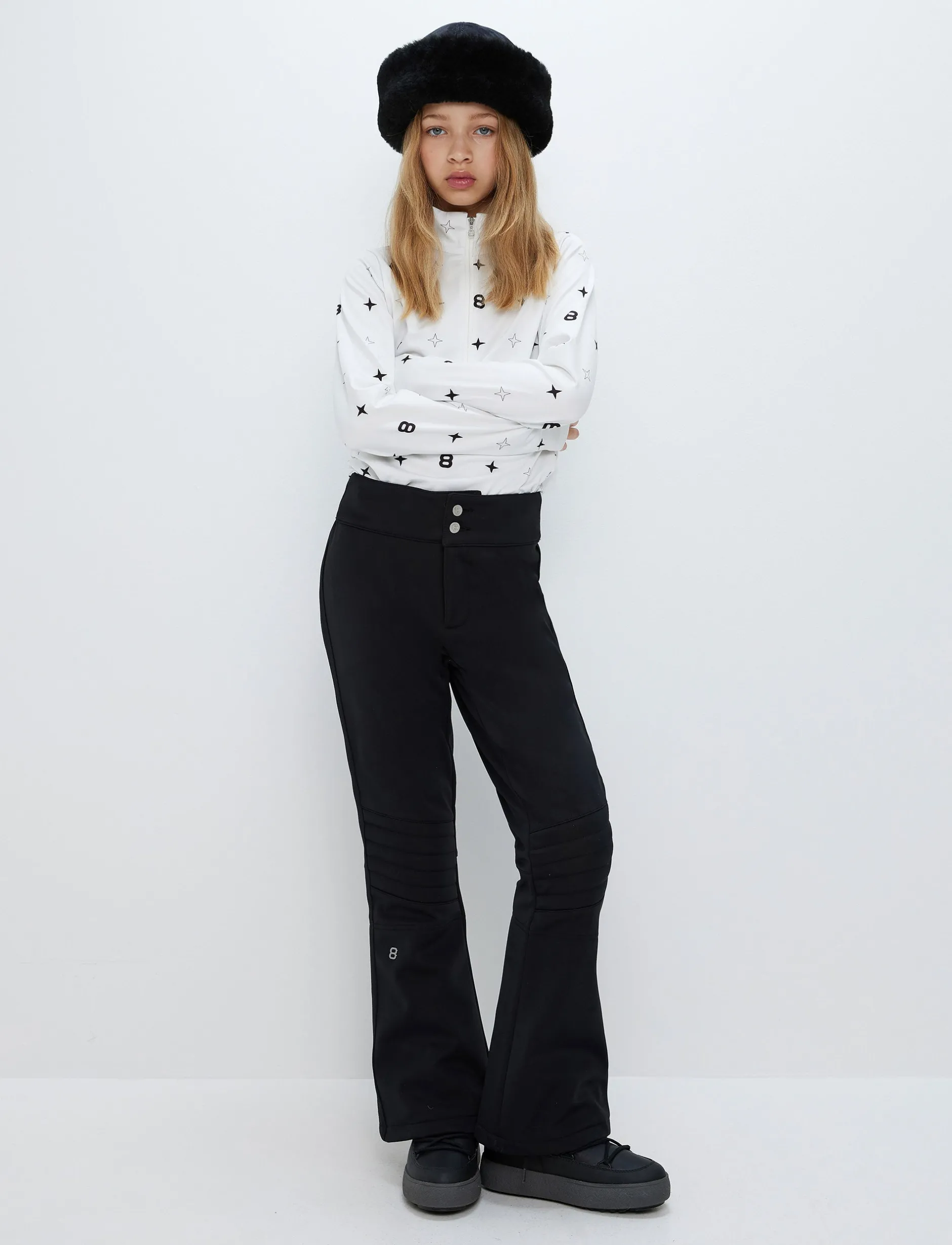 Skidbyxor*8848 Altitude Annbell Jr Pant - Black