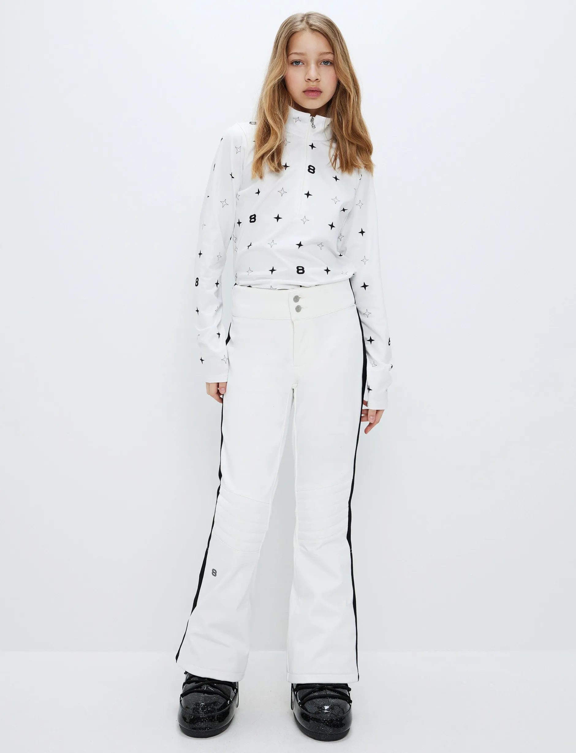 Skidbyxor*8848 Altitude Annbell Jr Pant - Blanc