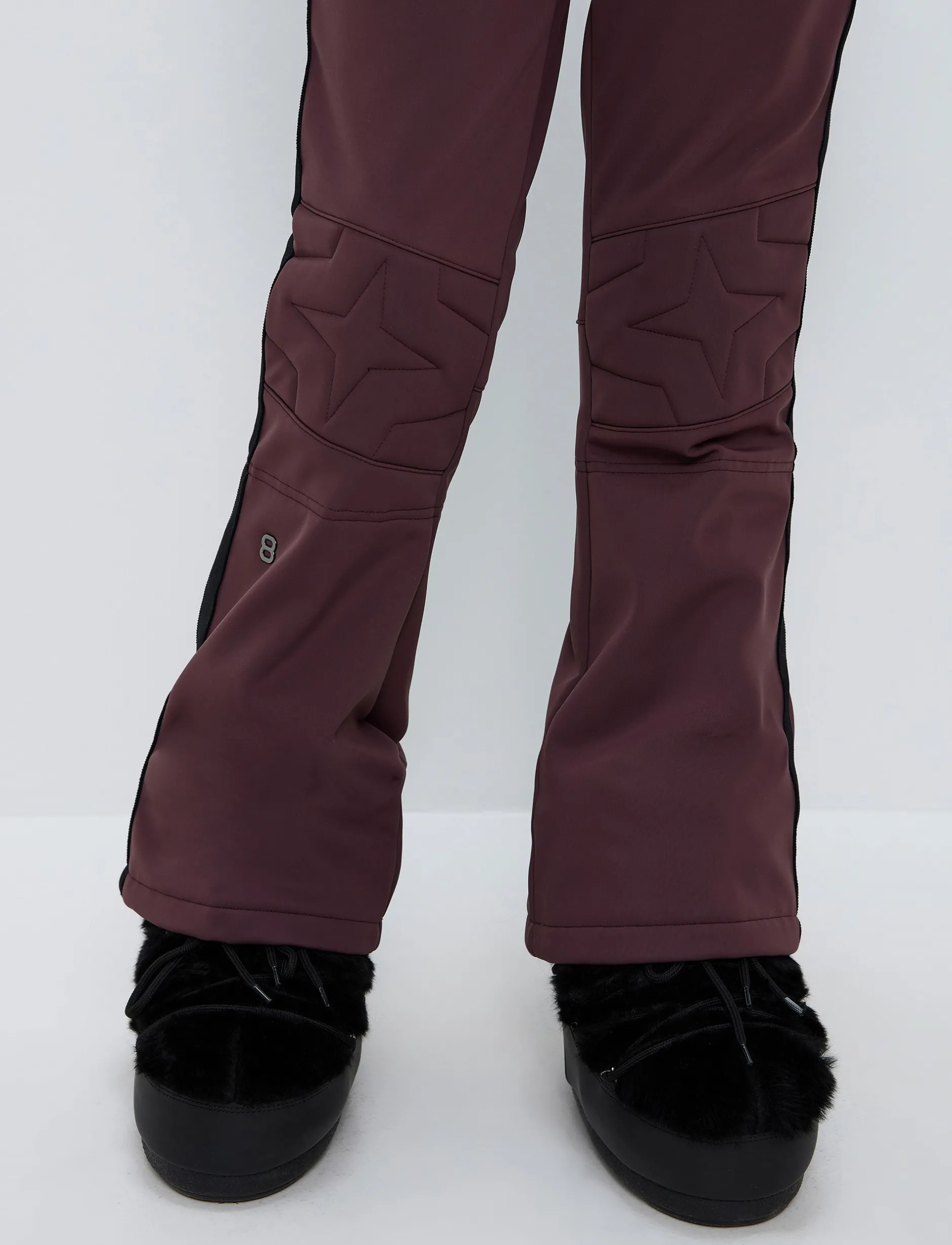 Skidbyxor*8848 Altitude Annbell Star Jr Pant - Dk Burgundy