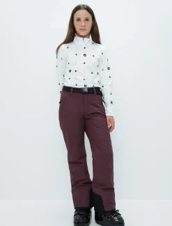 Skidbyxor*8848 Altitude Atoc JR Pant - Dk Burgundy