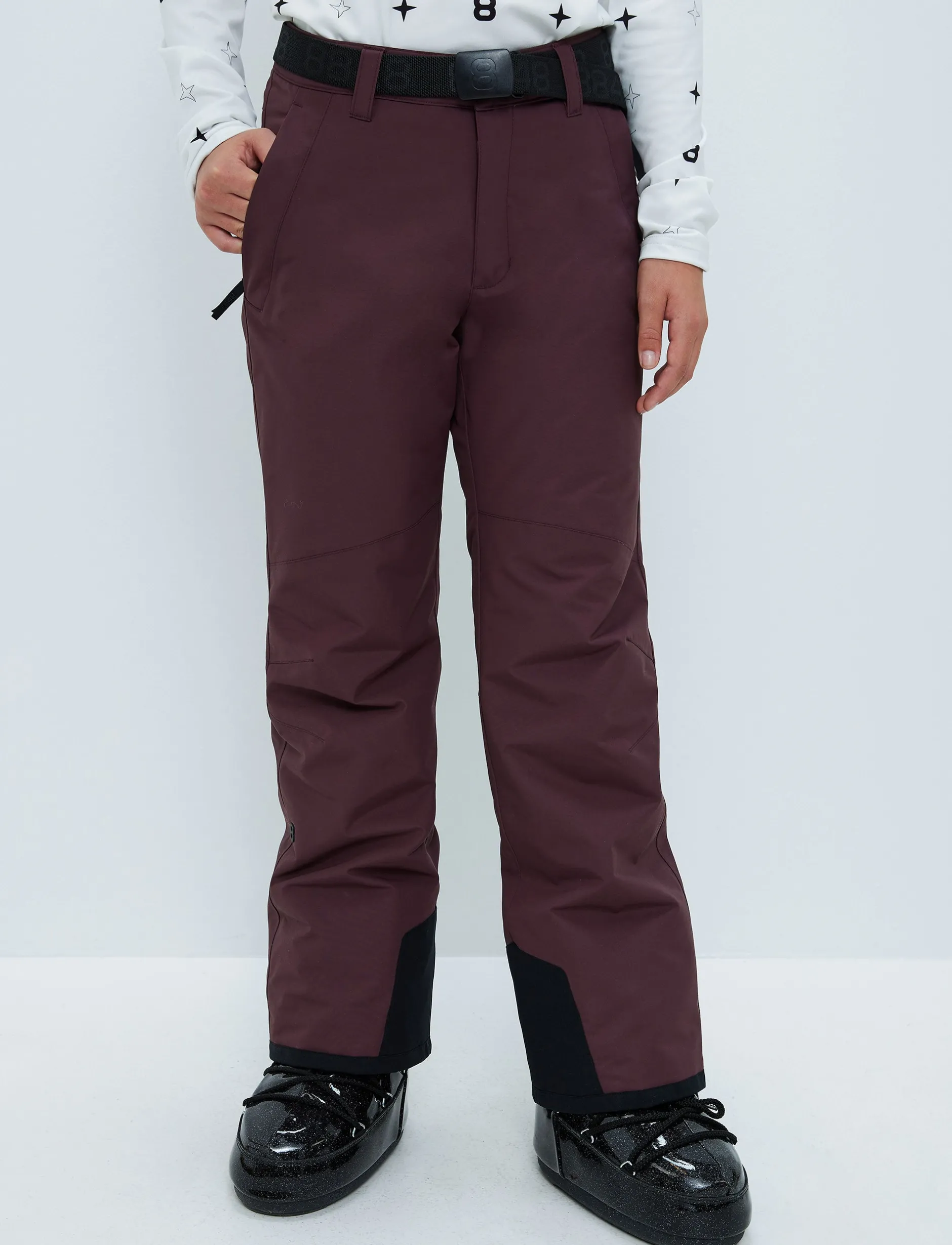Skidbyxor*8848 Altitude Atoc JR Pant - Dk Burgundy