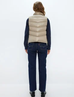 Dunjackor|Jackor*8848 Altitude Bella W Down Vest - Lt Beige