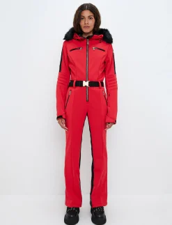 Skidoveraller*8848 Altitude Cat 2.0 W Ski Suit - Poinsetta Red