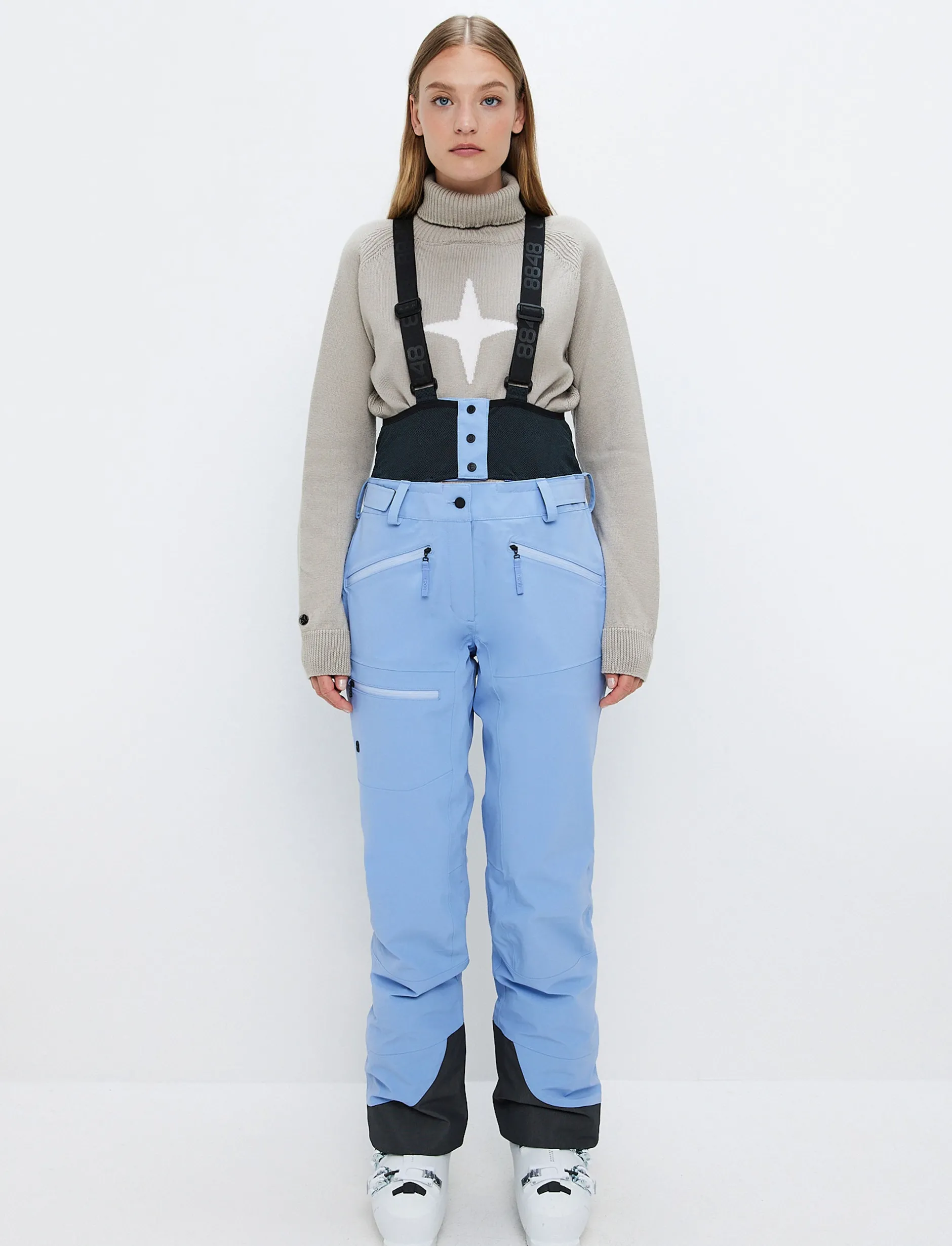 Skidbyxor*8848 Altitude Chloe W Shell Pant - Hortensia Blue