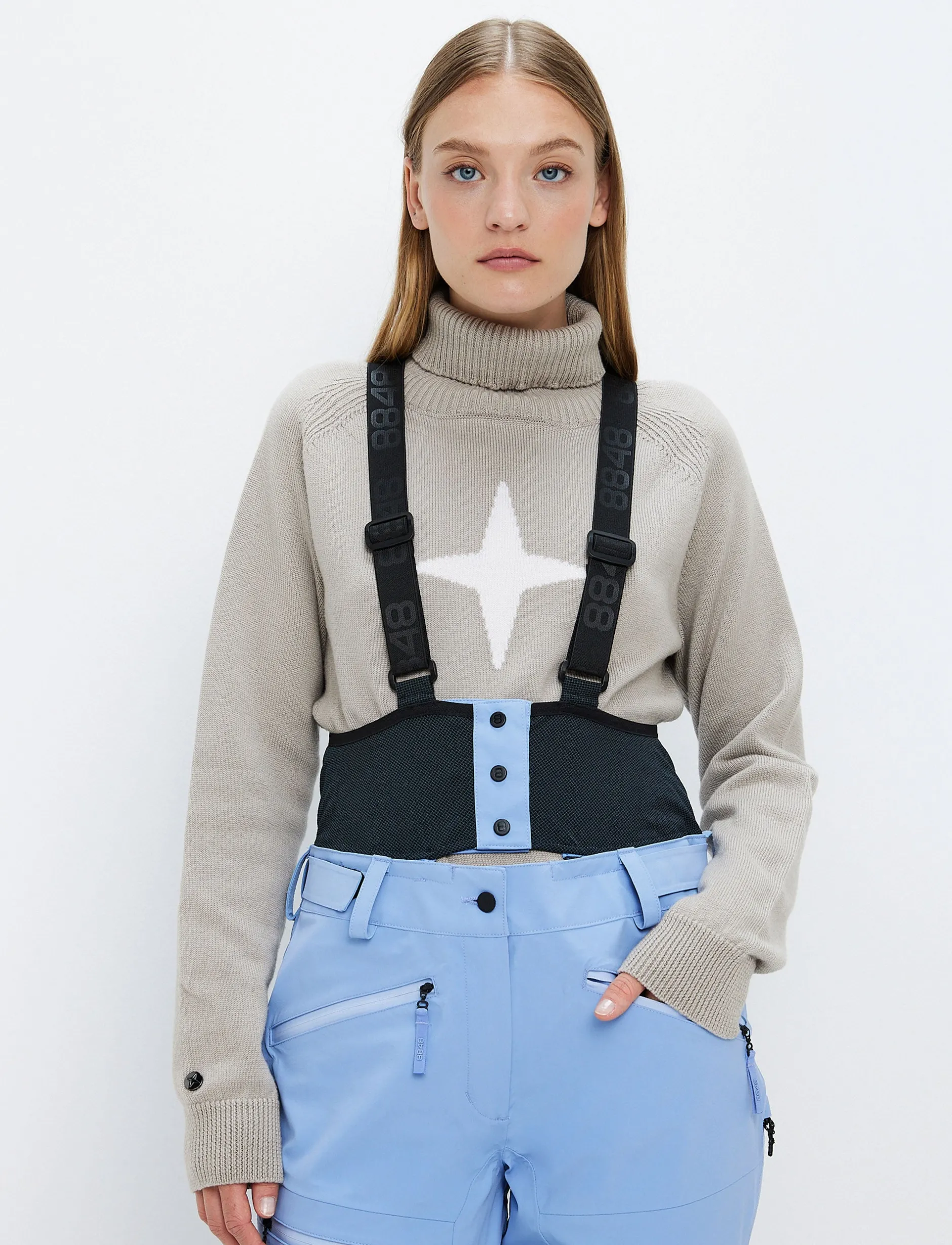 Skidbyxor*8848 Altitude Chloe W Shell Pant - Hortensia Blue