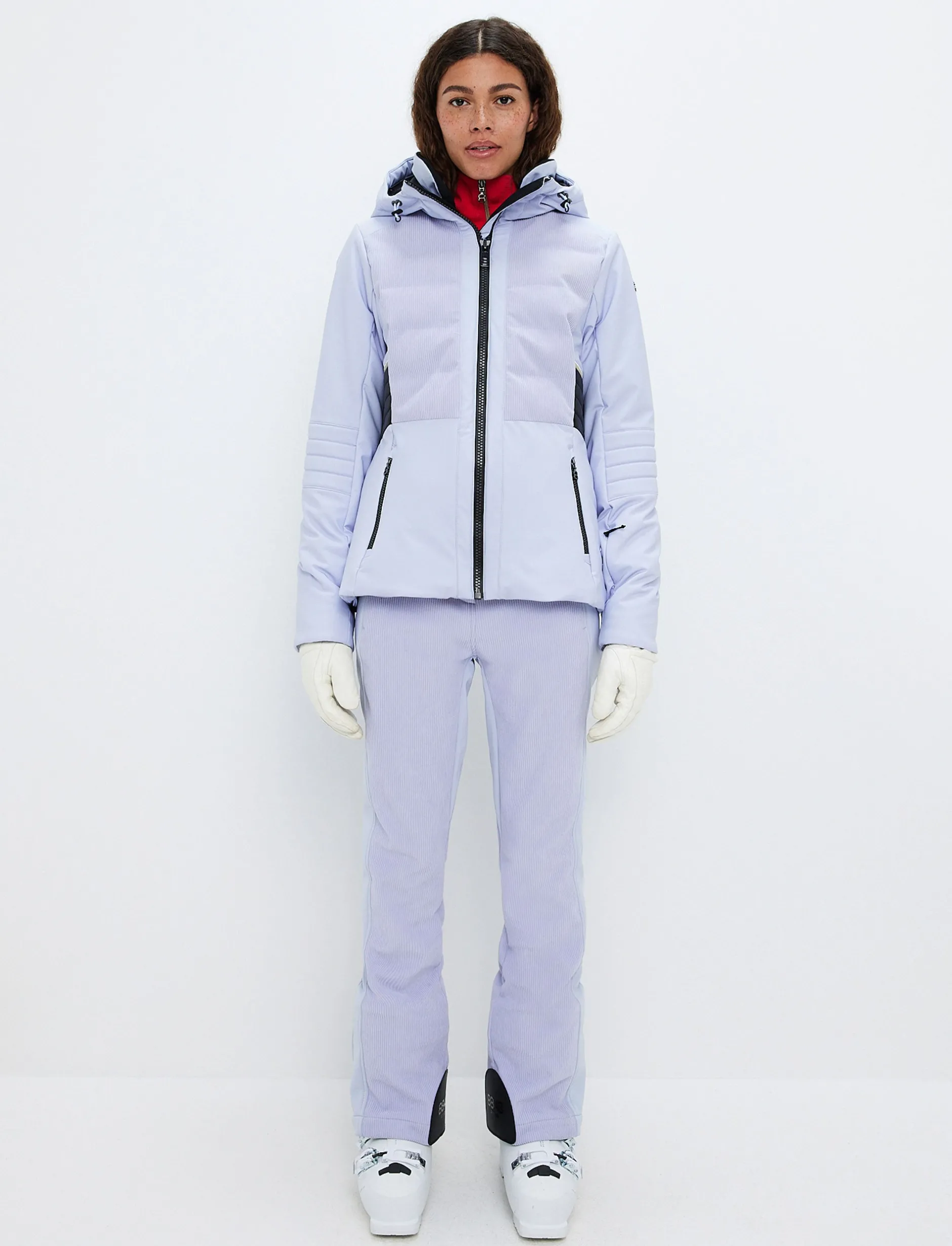 Skidjackor*8848 Altitude Clarice W Cord Ski Jacket - Icelandic Blue