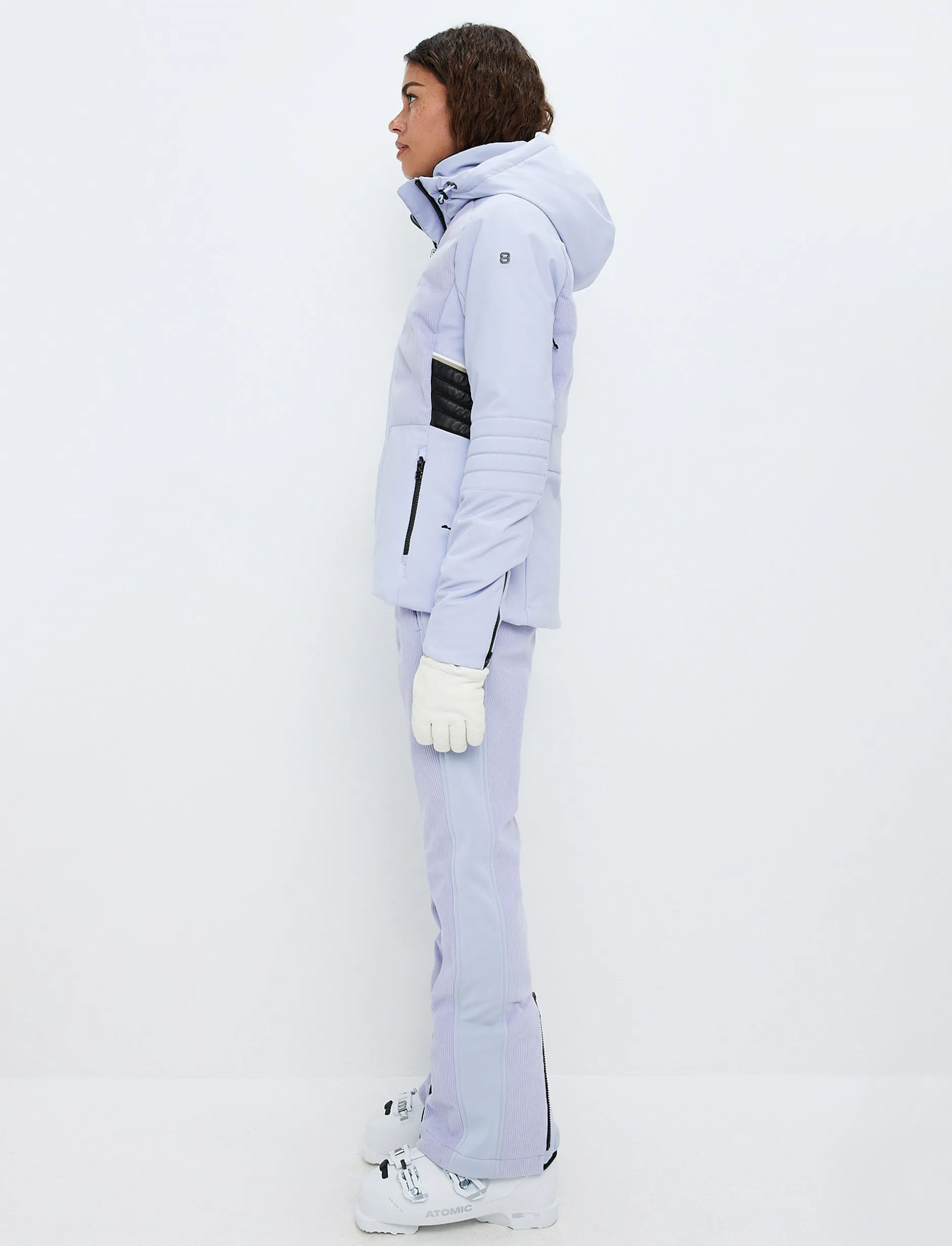 Skidjackor*8848 Altitude Clarice W Cord Ski Jacket - Icelandic Blue