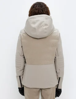 Skidjackor*8848 Altitude Clarice W Cord Ski Jacket - Lt Beige