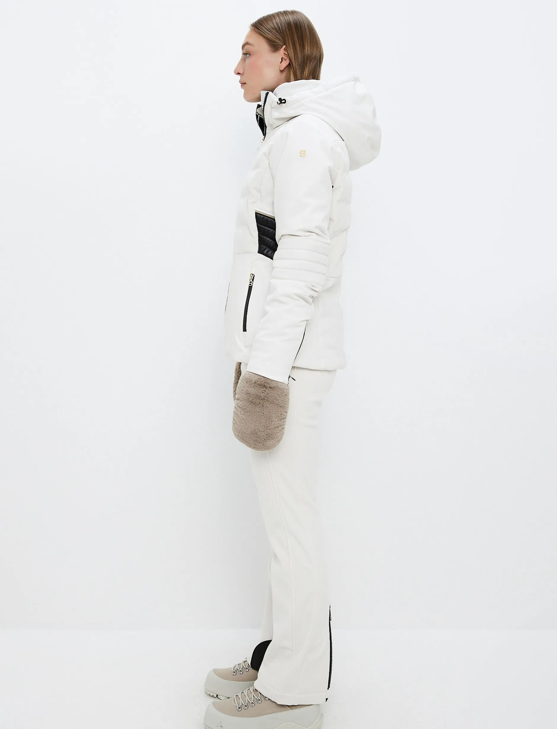 Skidjackor*8848 Altitude Clarice W Cord Ski Jacket - Winter White