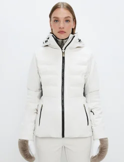 Skidjackor*8848 Altitude Clarice W Cord Ski Jacket - Winter White