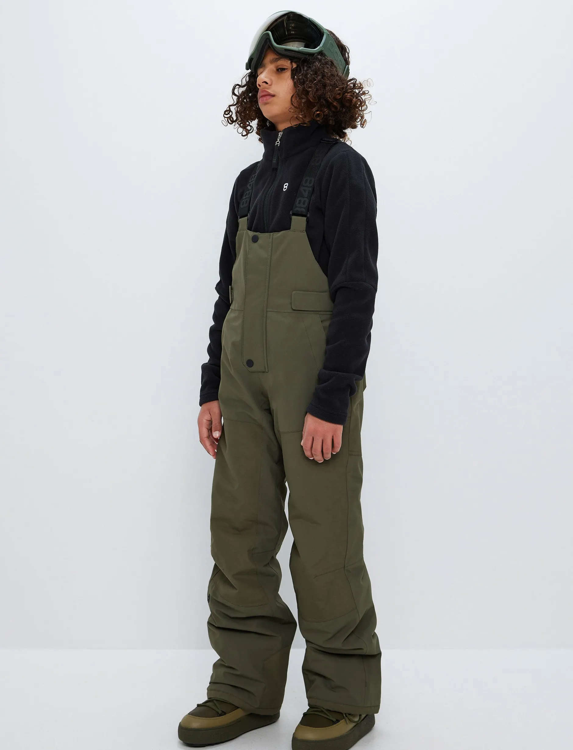 Skidbyxor*8848 Altitude Corbin 2.0 JR Pant - Army Green