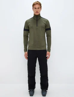 Mellanlager*8848 Altitude Dino 1/2 Zip Sweat - Army Green