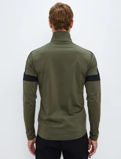 Mellanlager*8848 Altitude Dino 1/2 Zip Sweat - Army Green