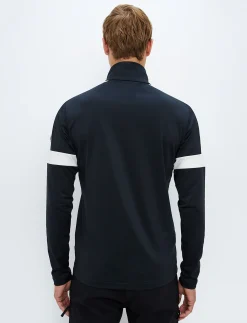 Mellanlager*8848 Altitude Dino 1/2 Zip Sweat - Black/White