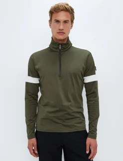 Mellanlager*8848 Altitude Dino 1/2 Zip Sweat - Royal Green
