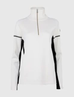 Tröjor|Mellanlager*8848 Altitude Ember W Merino Sweat - Blanc