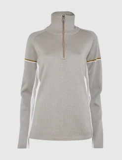 Tröjor|Mellanlager*8848 Altitude Ember W Merino Sweat - Lt Beige