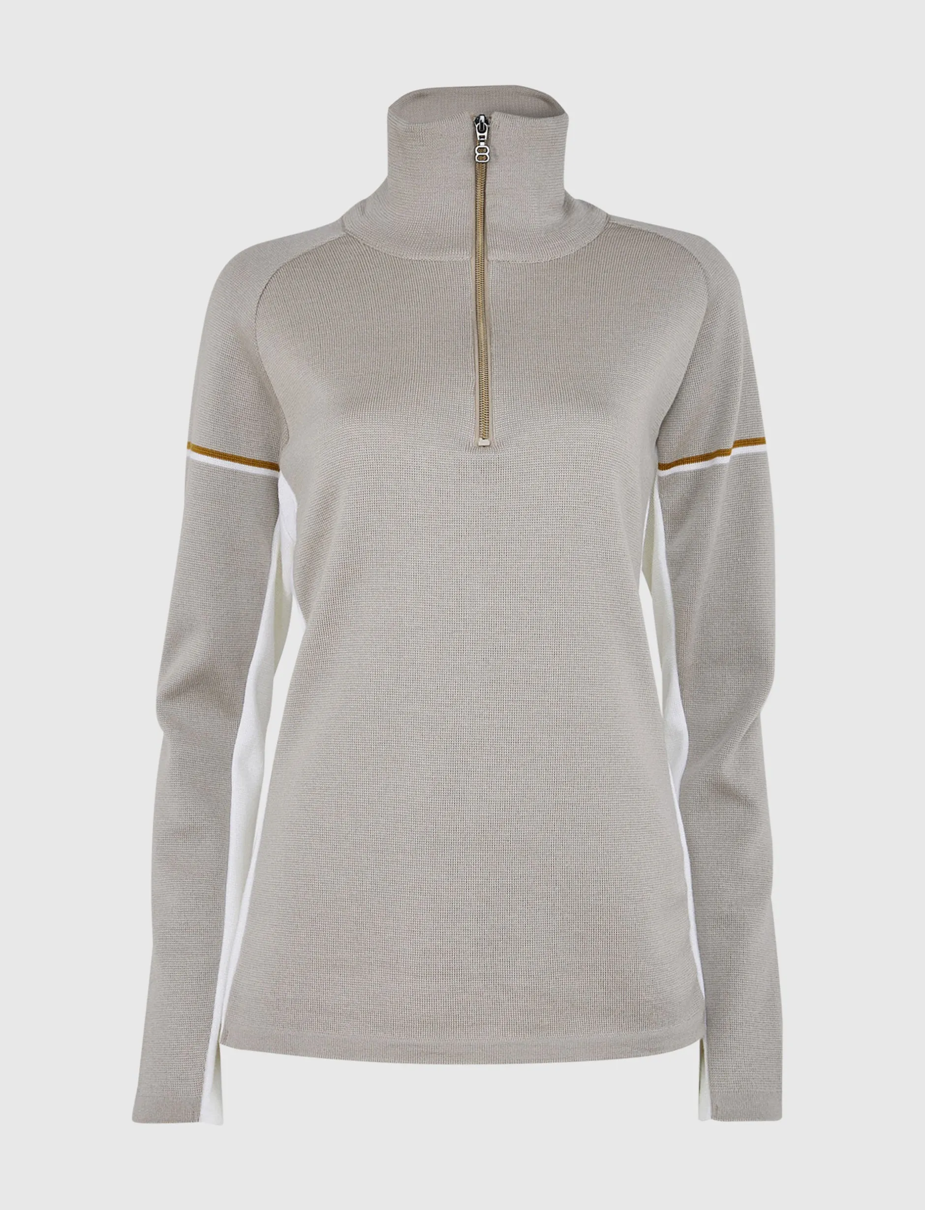 Tröjor|Mellanlager*8848 Altitude Ember W Merino Sweat - Lt Beige