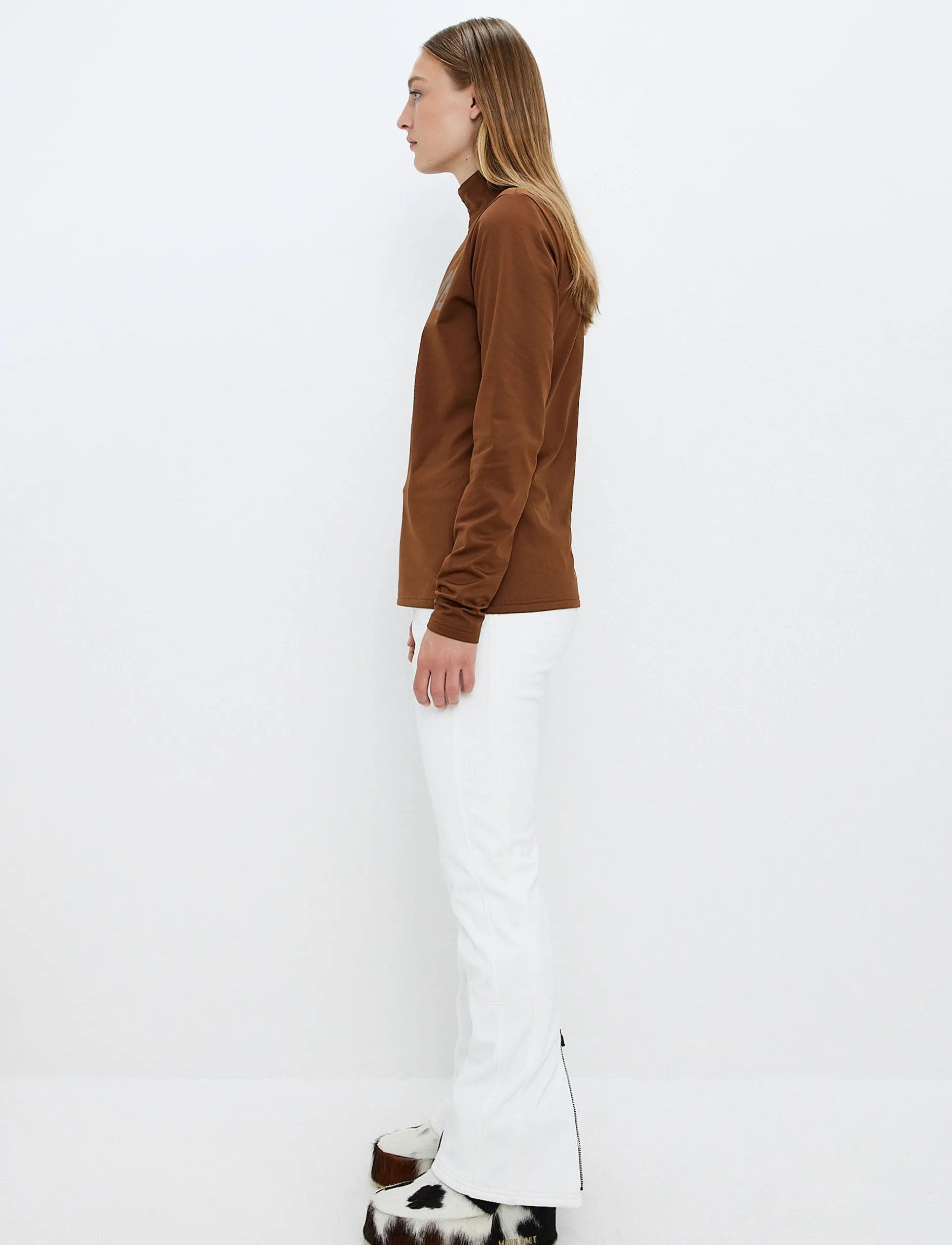 Mellanlager*8848 Altitude Fairlee W Sweat - Cashmere Brown