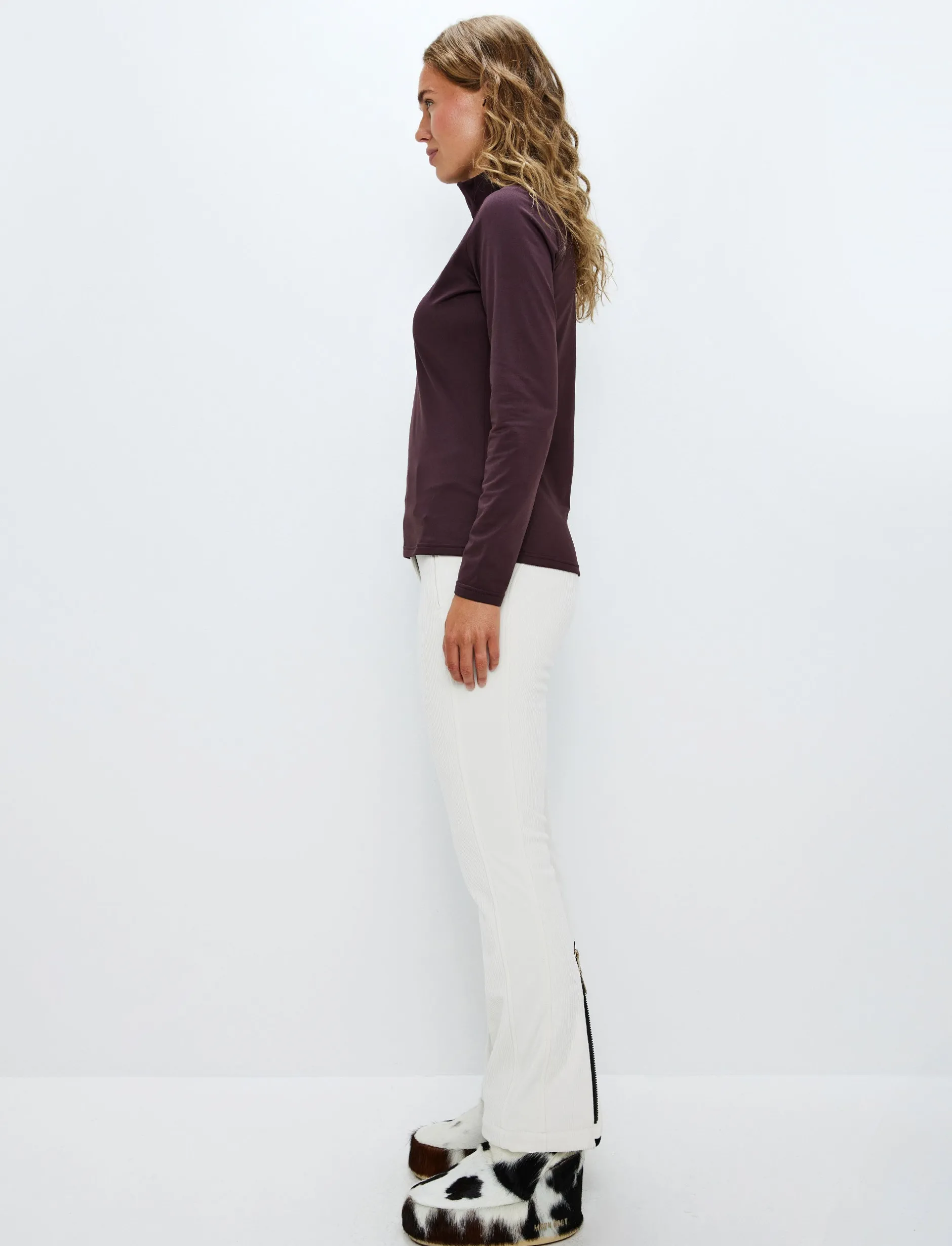Mellanlager*8848 Altitude Fairlee W Sweat - Dk Burgundy