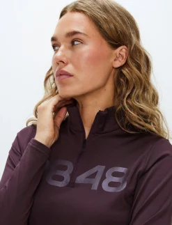 Mellanlager*8848 Altitude Fairlee W Sweat - Dk Burgundy
