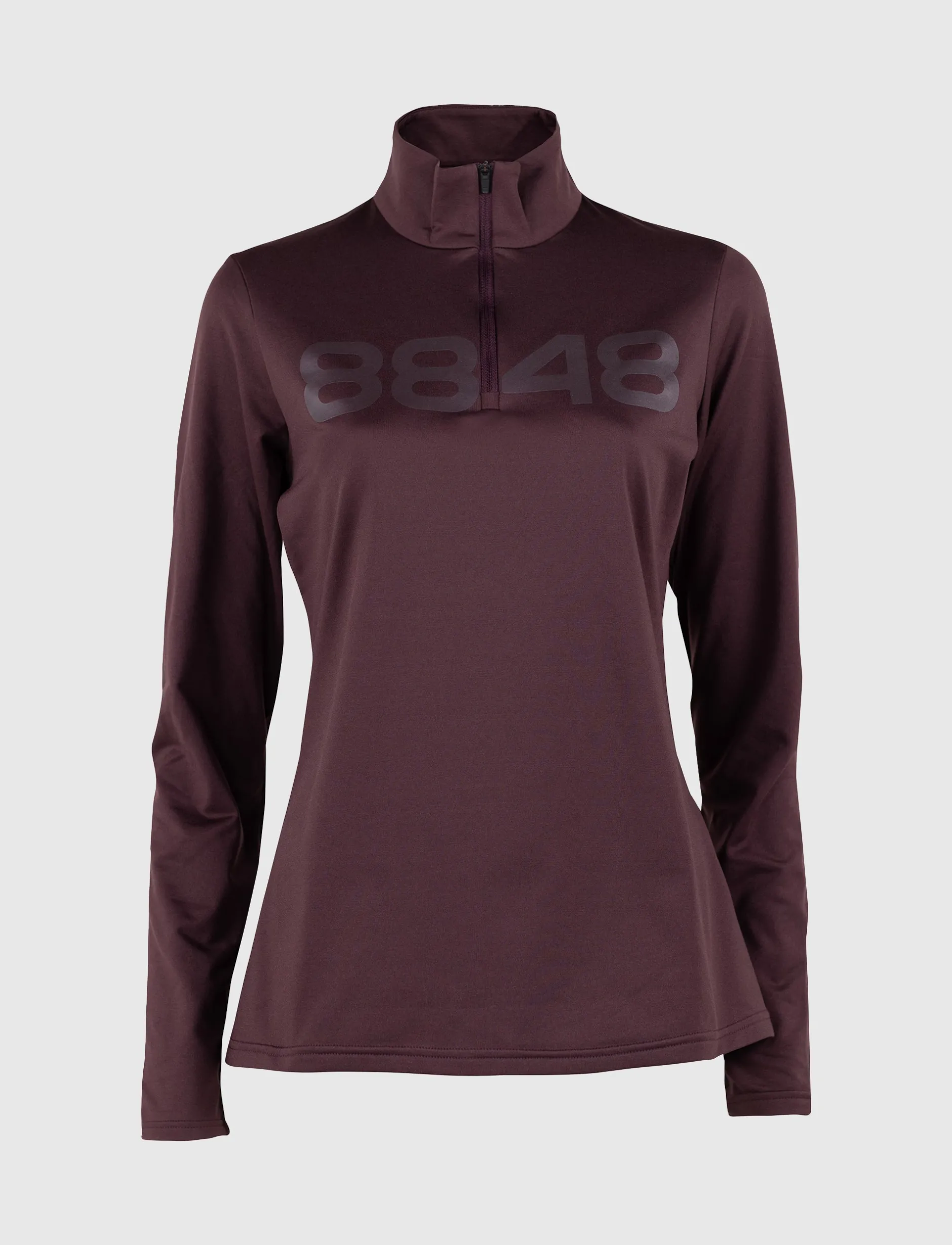 Mellanlager*8848 Altitude Fairlee W Sweat - Dk Burgundy