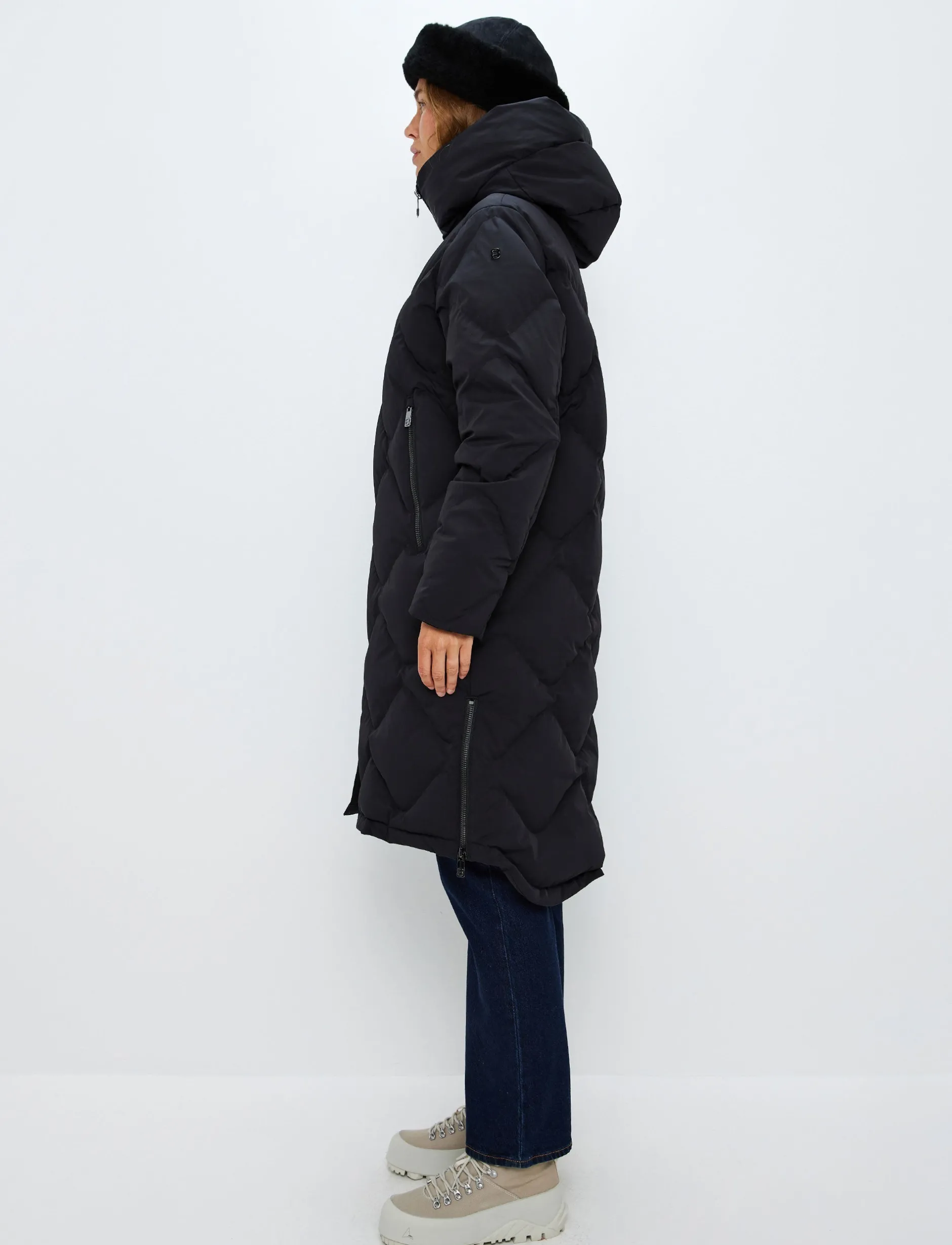 Dunjackor*8848 Altitude Gwen W Down Coat - Black