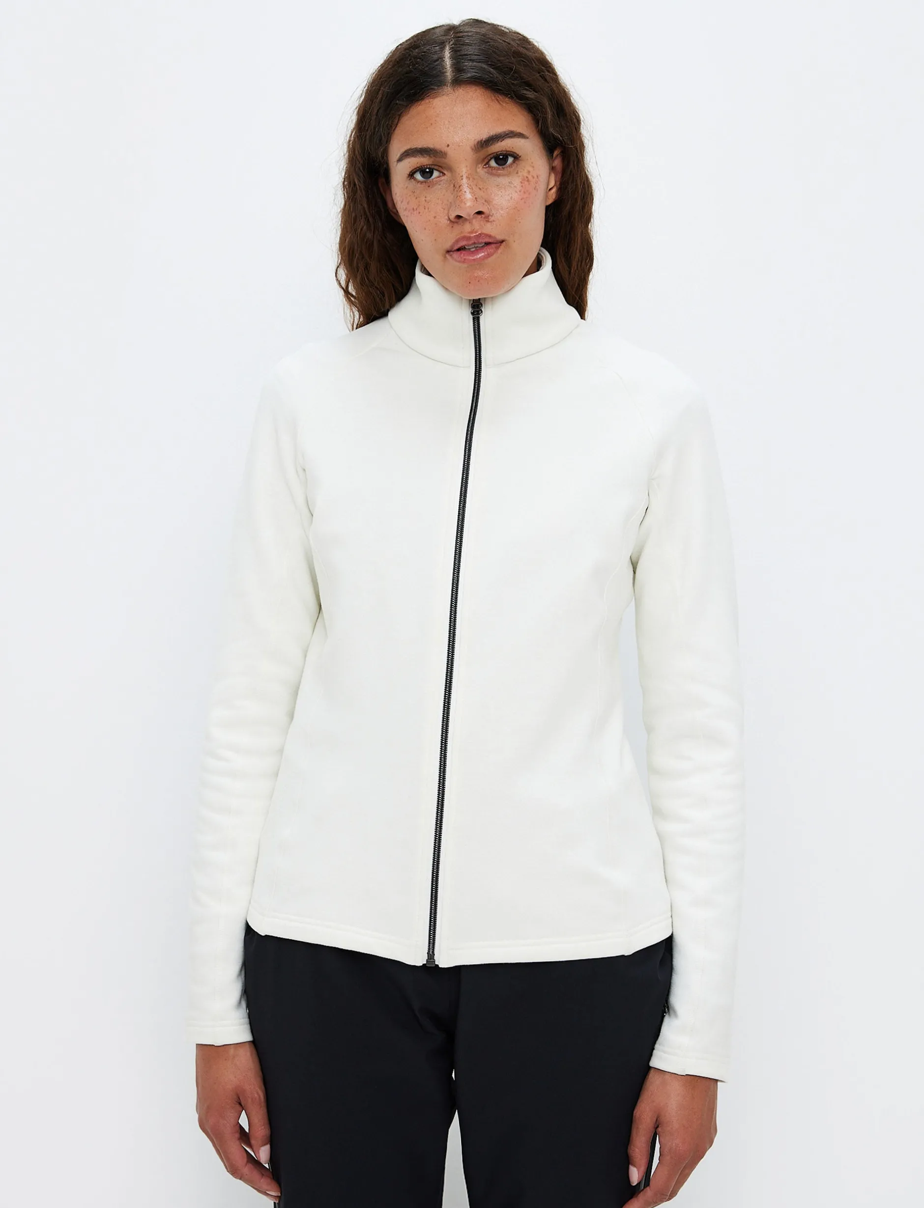 Mellanlager|Tröjor*8848 Altitude Hallie W Wool Sweat - Blanc