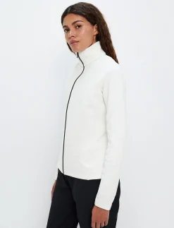 Mellanlager|Tröjor*8848 Altitude Hallie W Wool Sweat - Blanc