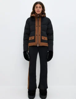 Skidjackor*8848 Altitude Harlow W Ski Jacket - Black/Cashmere Brown