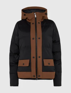 Skidjackor*8848 Altitude Harlow W Ski Jacket - Black/Cashmere Brown