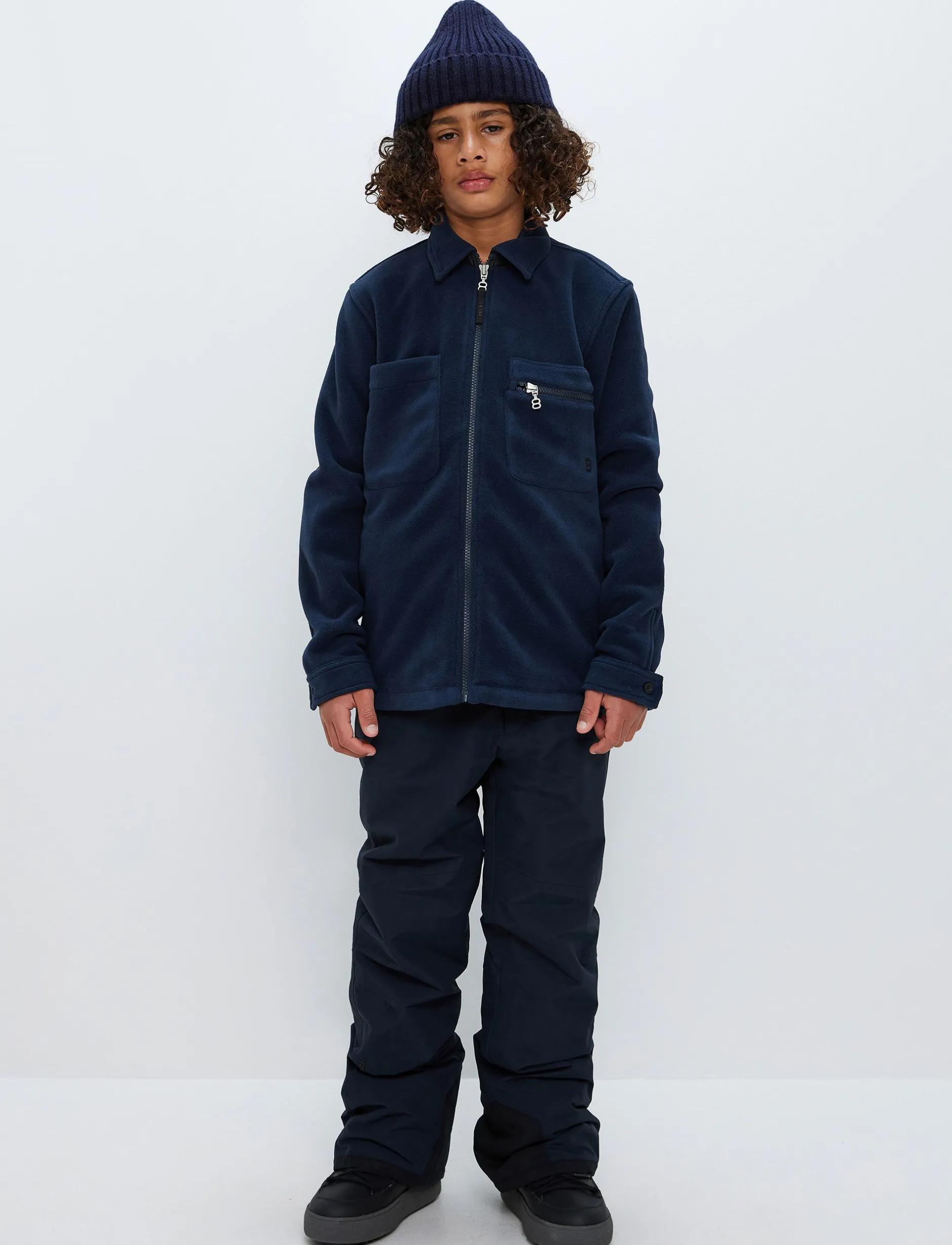 Mellanlager*8848 Altitude Heim Jr Fleece Jacket - Navy