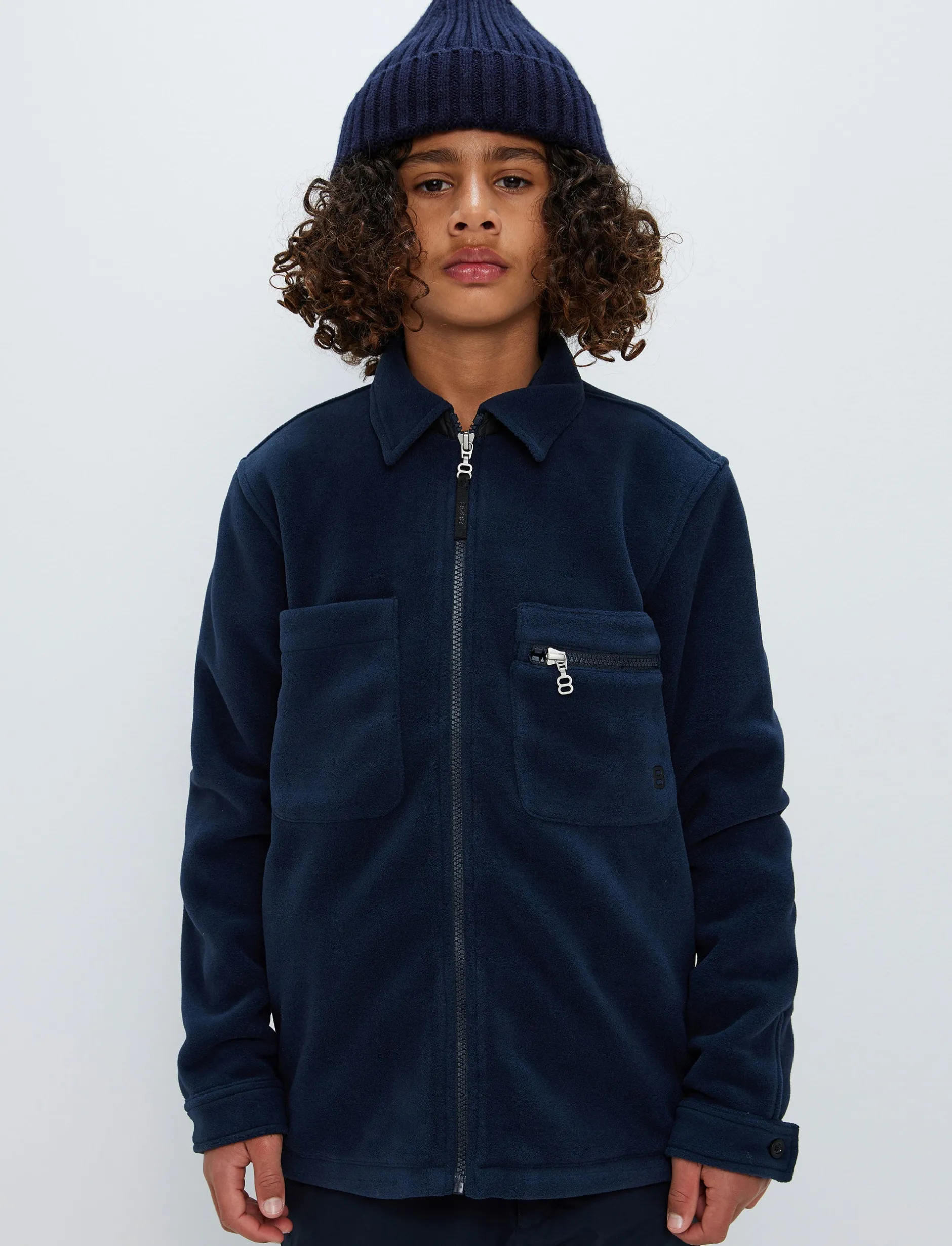 Mellanlager*8848 Altitude Heim Jr Fleece Jacket - Navy