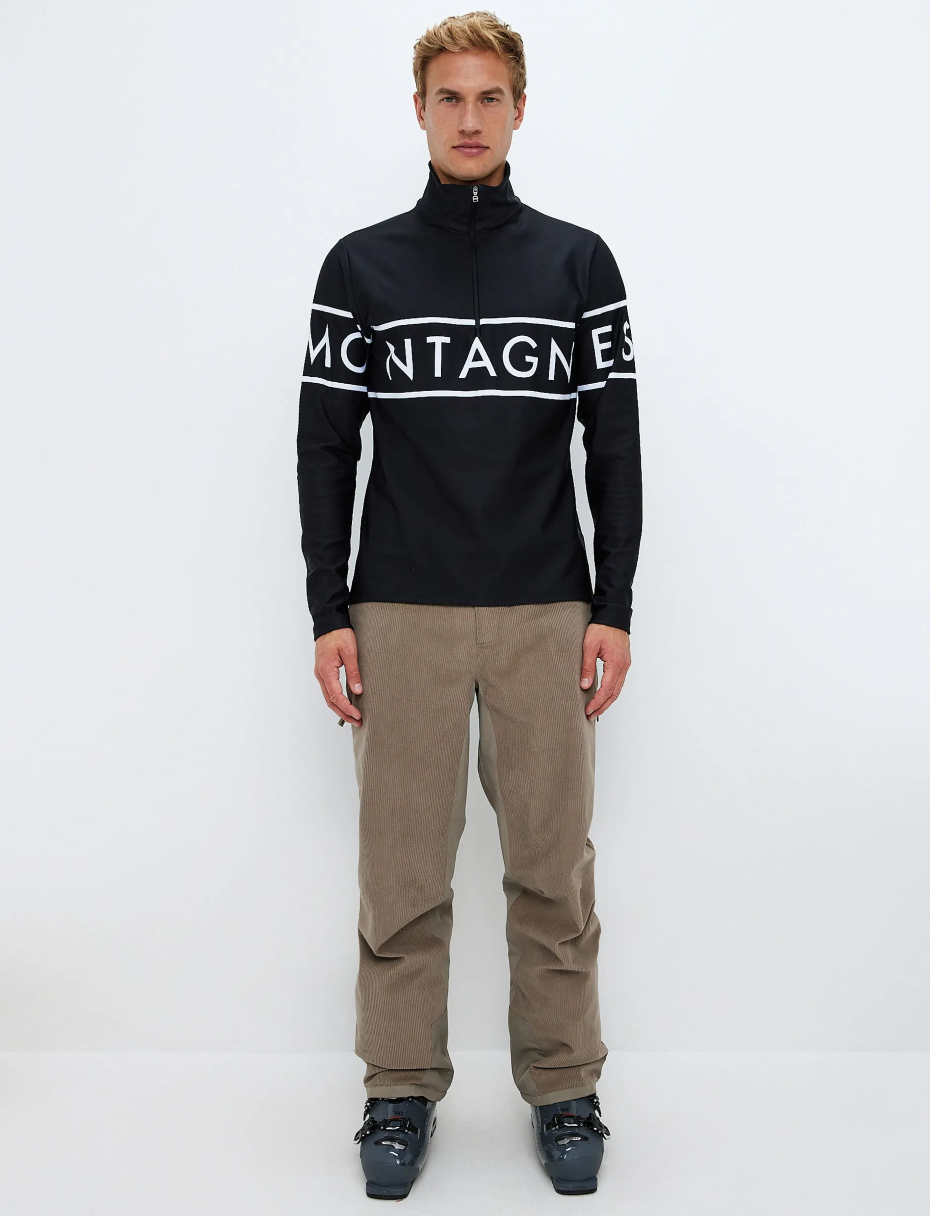 Mellanlager*8848 Altitude Lee Ski Sweat - Black