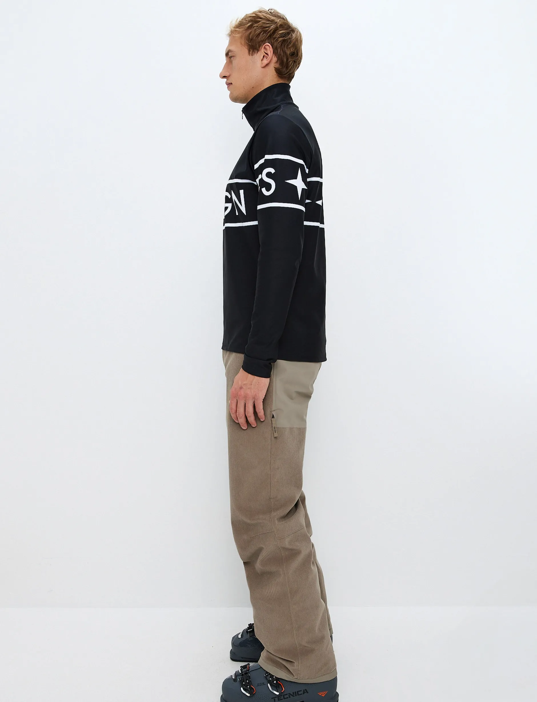 Mellanlager*8848 Altitude Lee Ski Sweat - Black