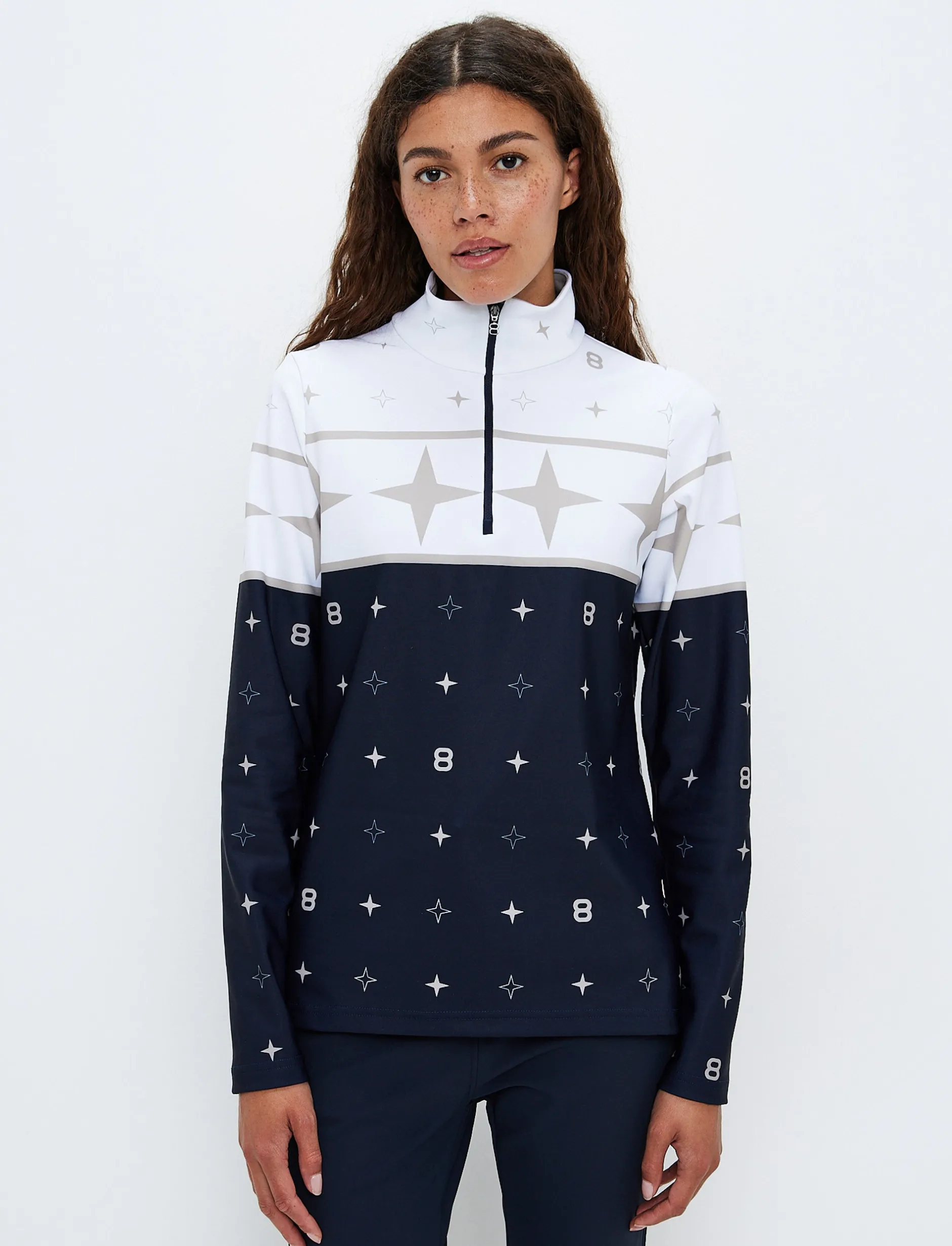Mellanlager*8848 Altitude Leni W Ski Sweat - Navy