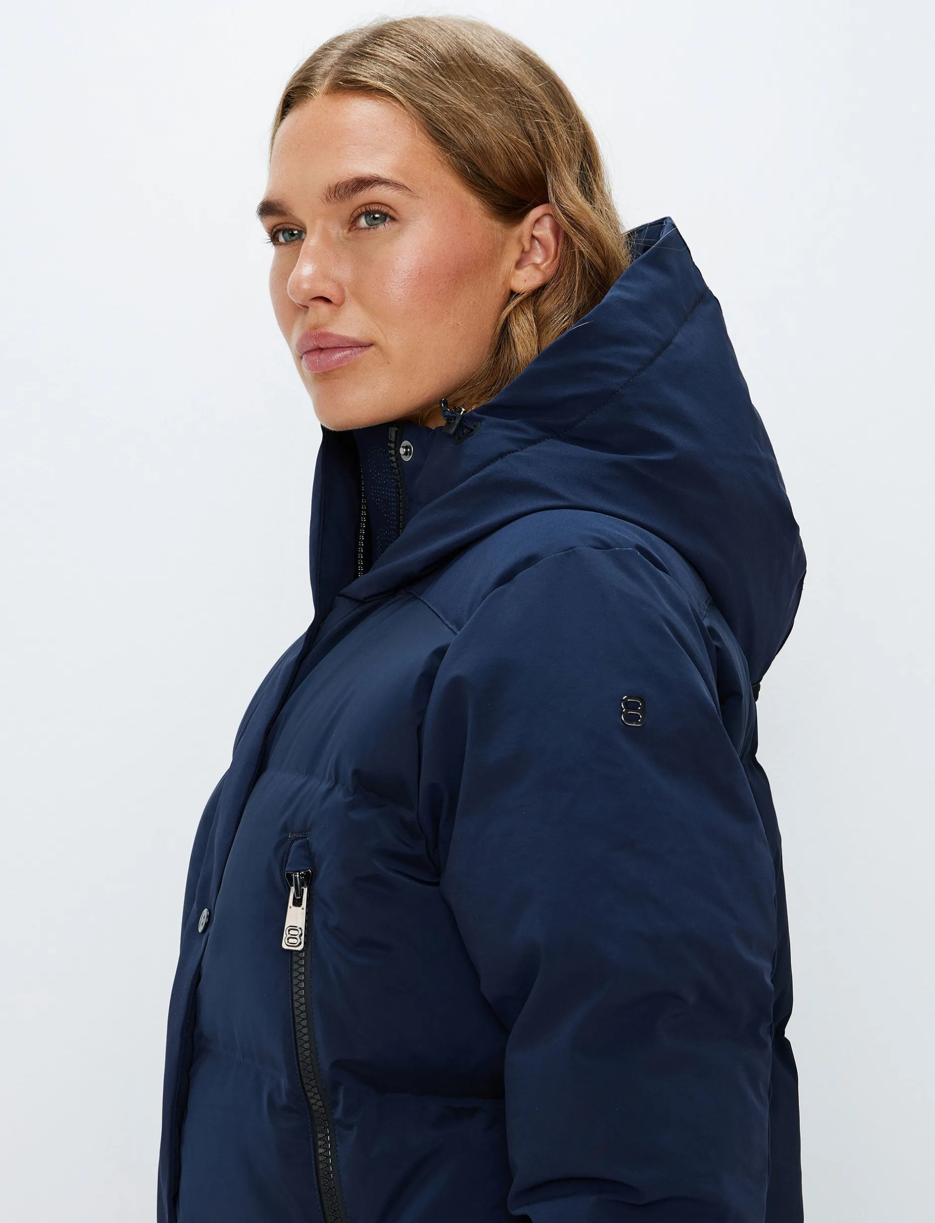 Dunjackor*8848 Altitude Lilly W Down Coat - Navy