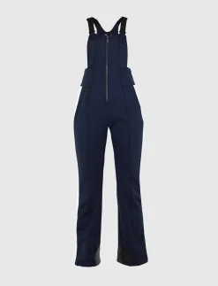 Skidbyxor*8848 Altitude Maya W Bib Pant - Navy/Blanc