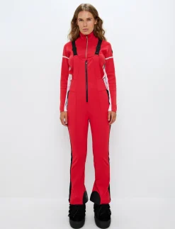 Skidbyxor*8848 Altitude Maya W Bib Pant - Poinsetta Red