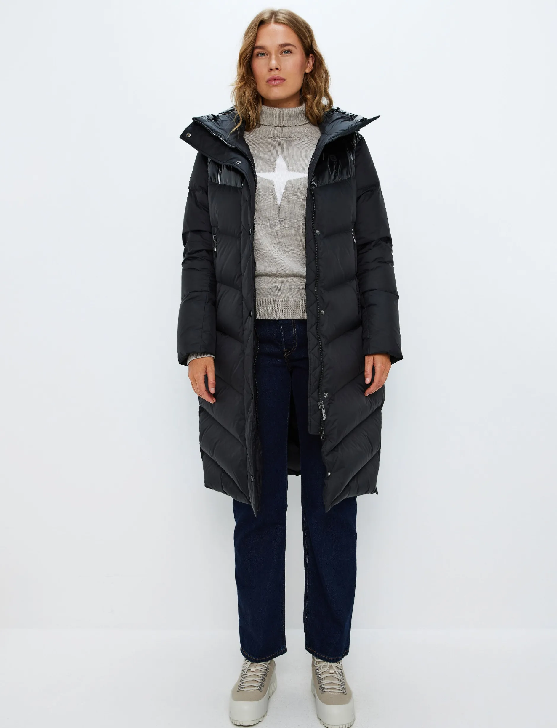 Dunjackor*8848 Altitude Milano W Down Coat - Black
