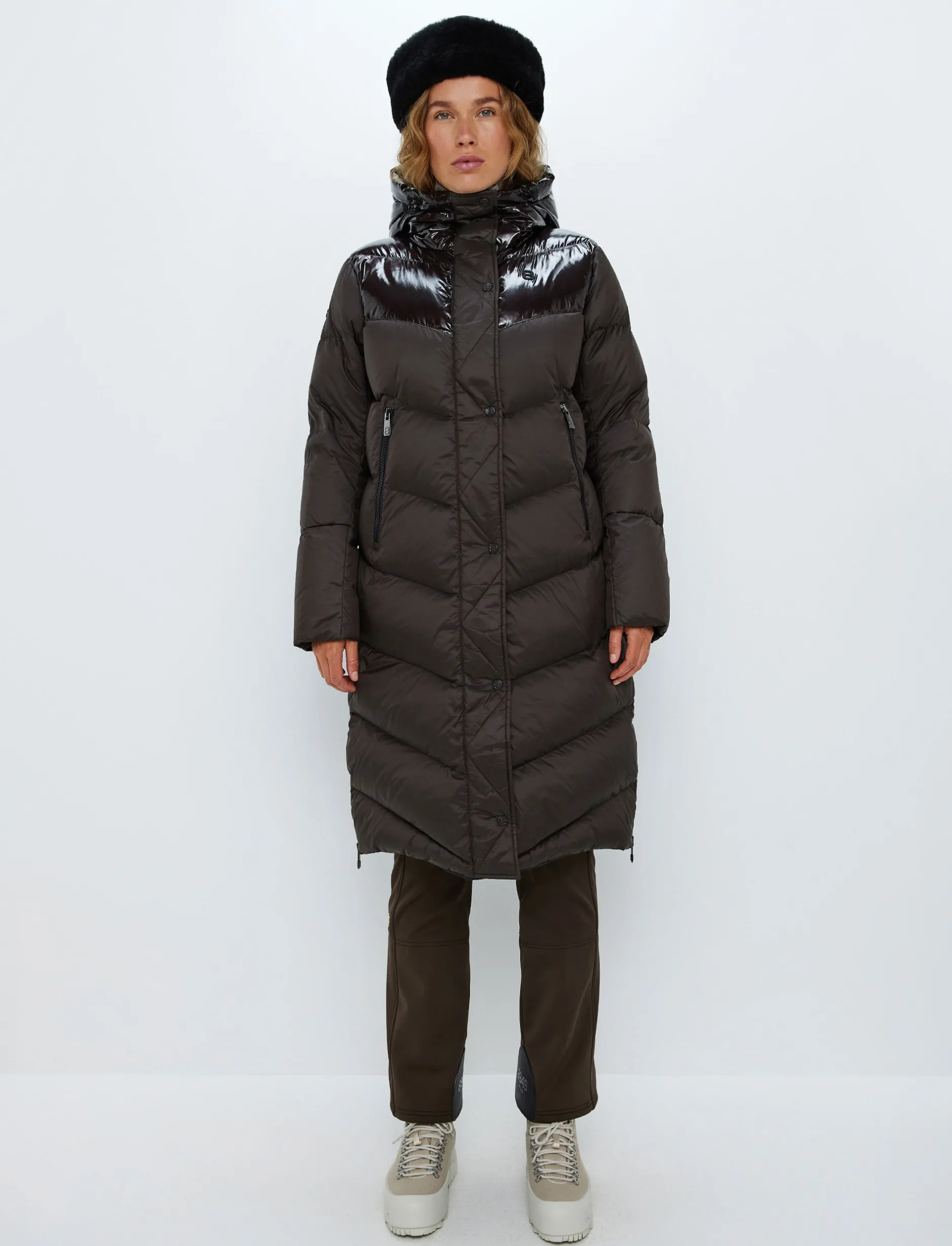 Dunjackor*8848 Altitude Milano W Down Coat - Coffea