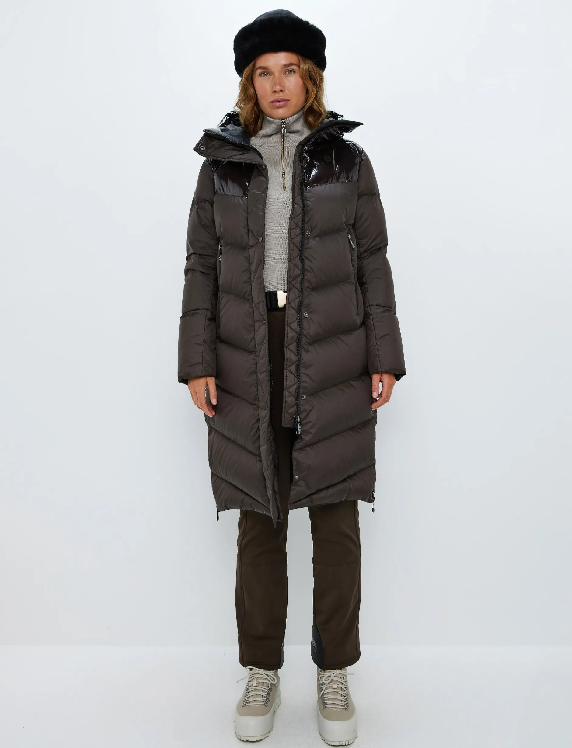 Dunjackor*8848 Altitude Milano W Down Coat - Coffea
