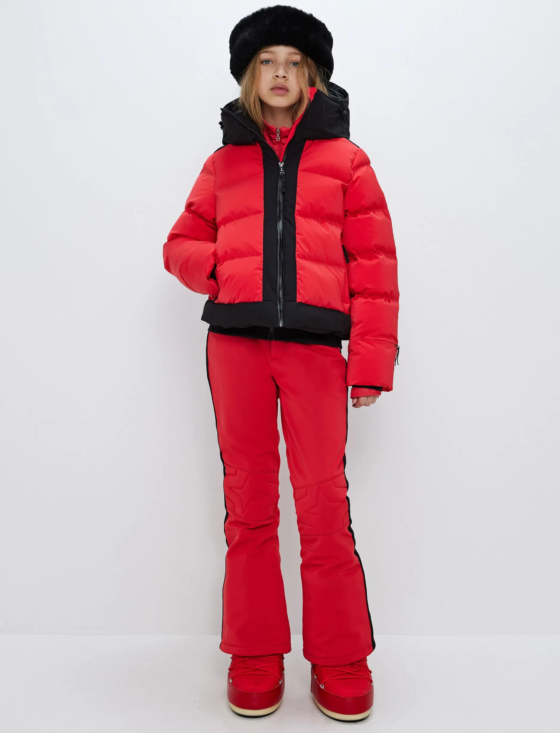 Skidjackor*8848 Altitude Moon Jr Ski Jacket - Poinsetta Red