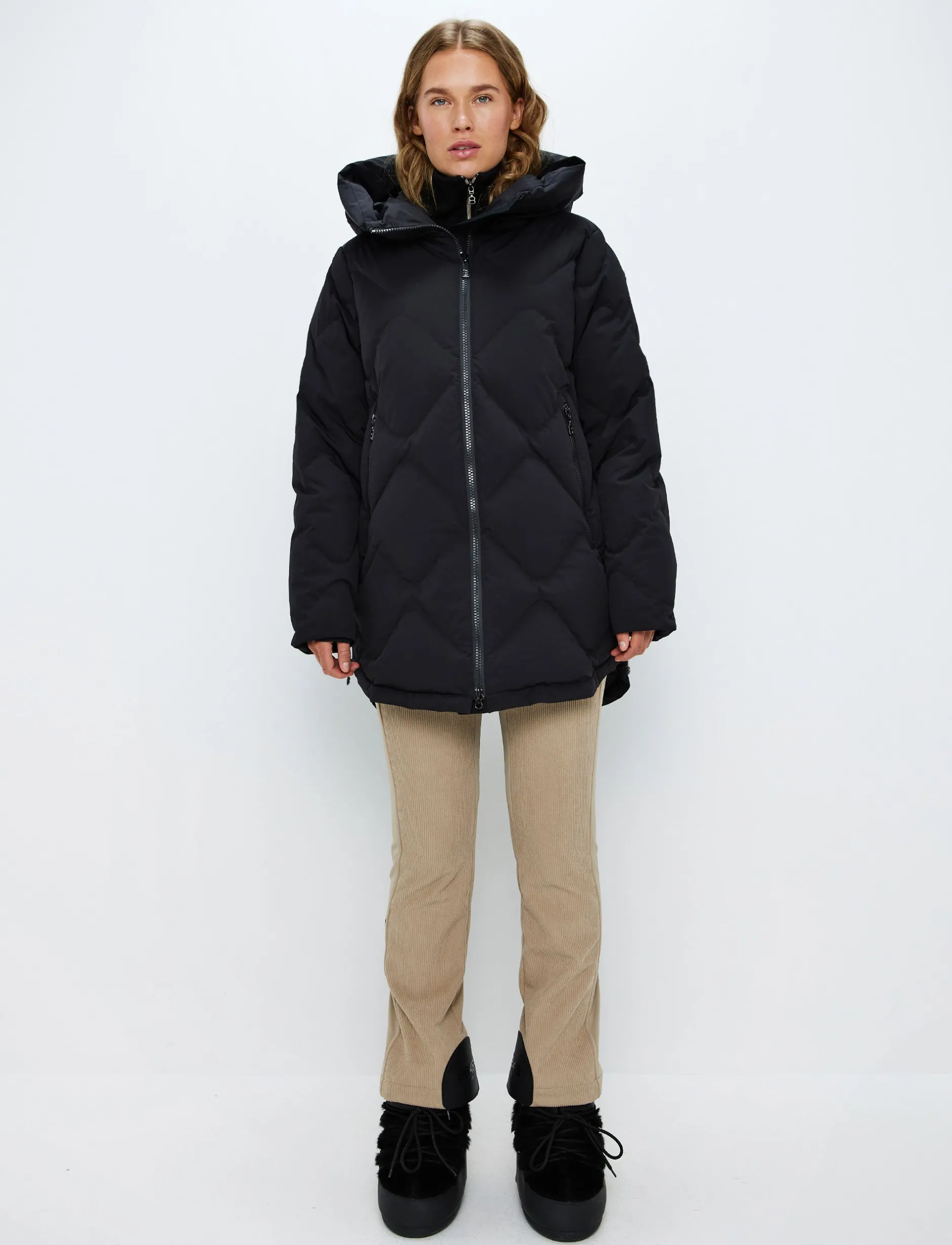 Dunjackor|Skidjackor*8848 Altitude Nadine W Ski Parka - Black