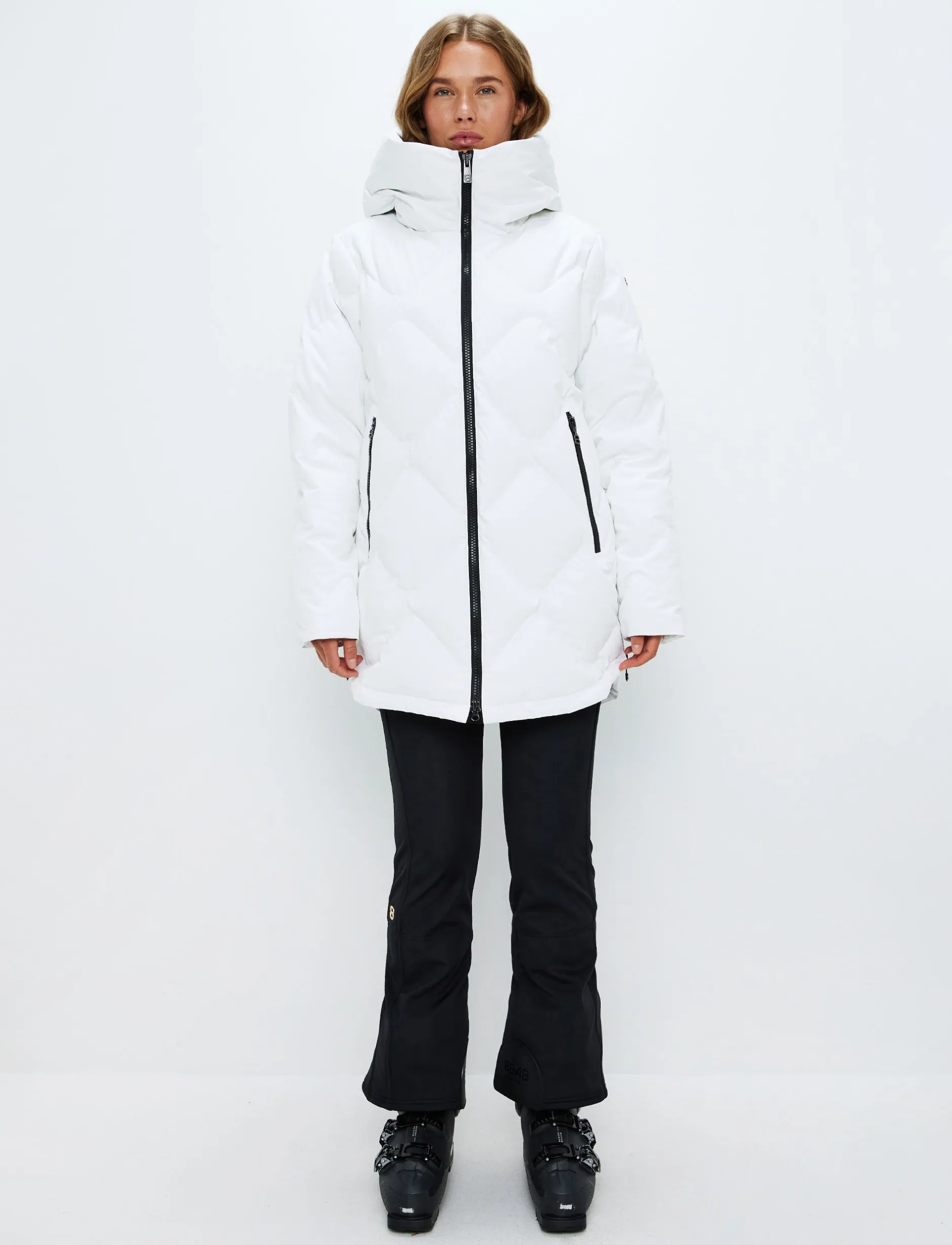 Dunjackor|Skidjackor*8848 Altitude Nadine W Ski Parka - Blanc