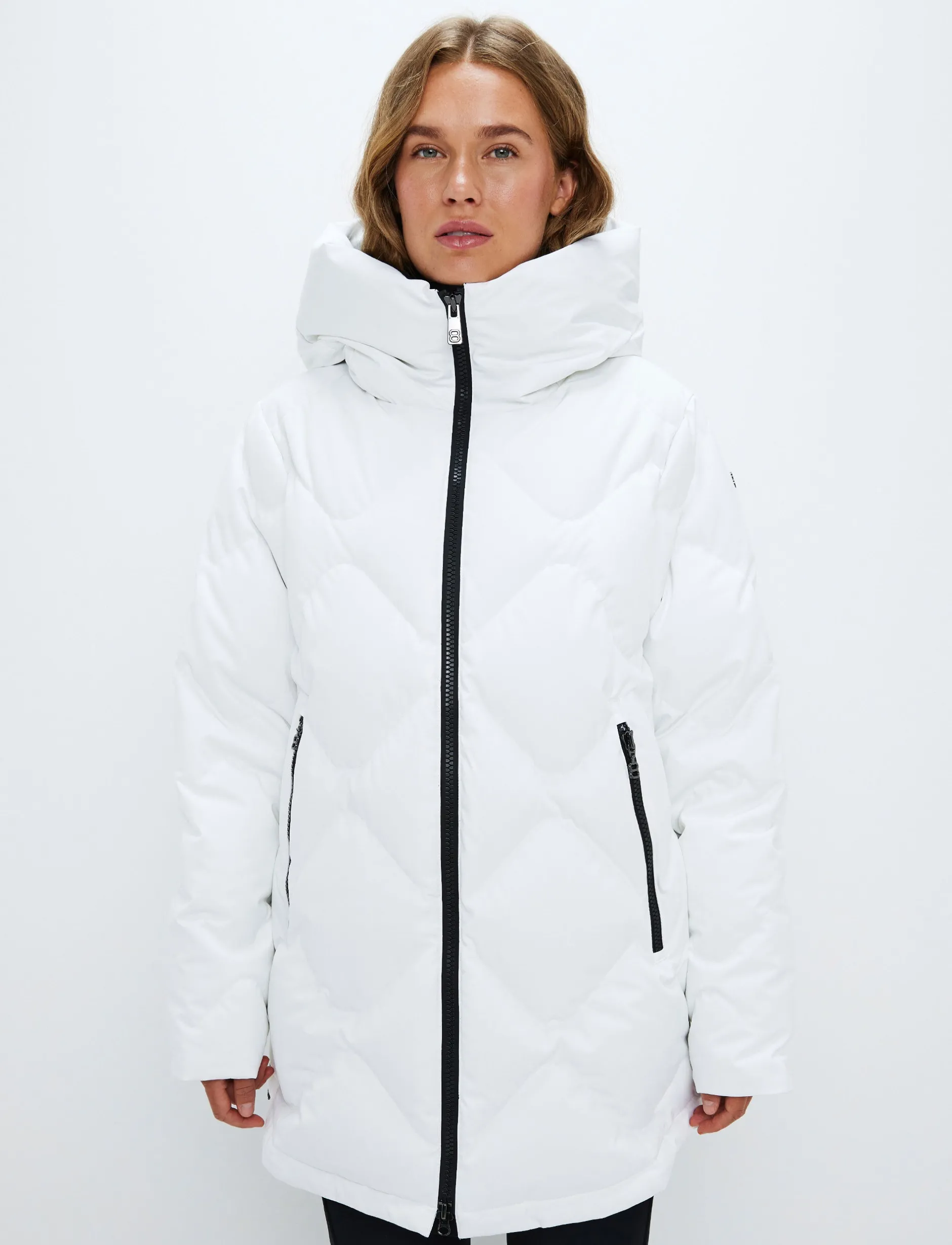 Dunjackor|Skidjackor*8848 Altitude Nadine W Ski Parka - Blanc