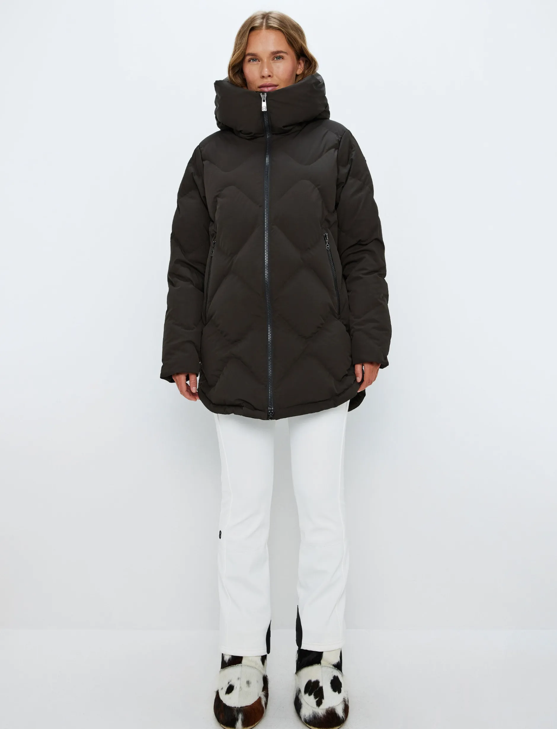 Dunjackor|Skidjackor*8848 Altitude Nadine W Ski Parka - Coffea