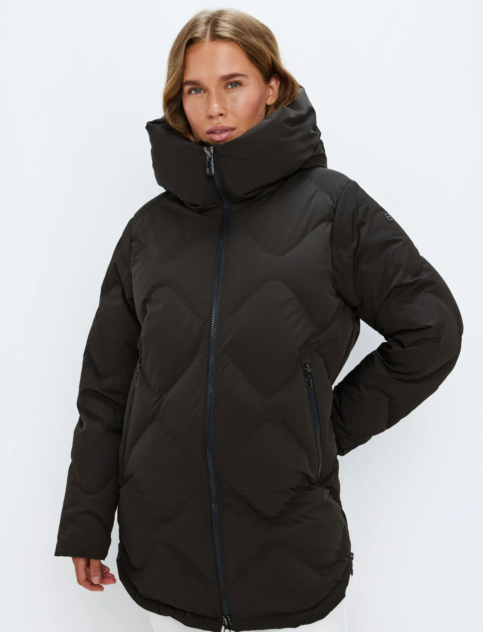 Dunjackor|Skidjackor*8848 Altitude Nadine W Ski Parka - Coffea