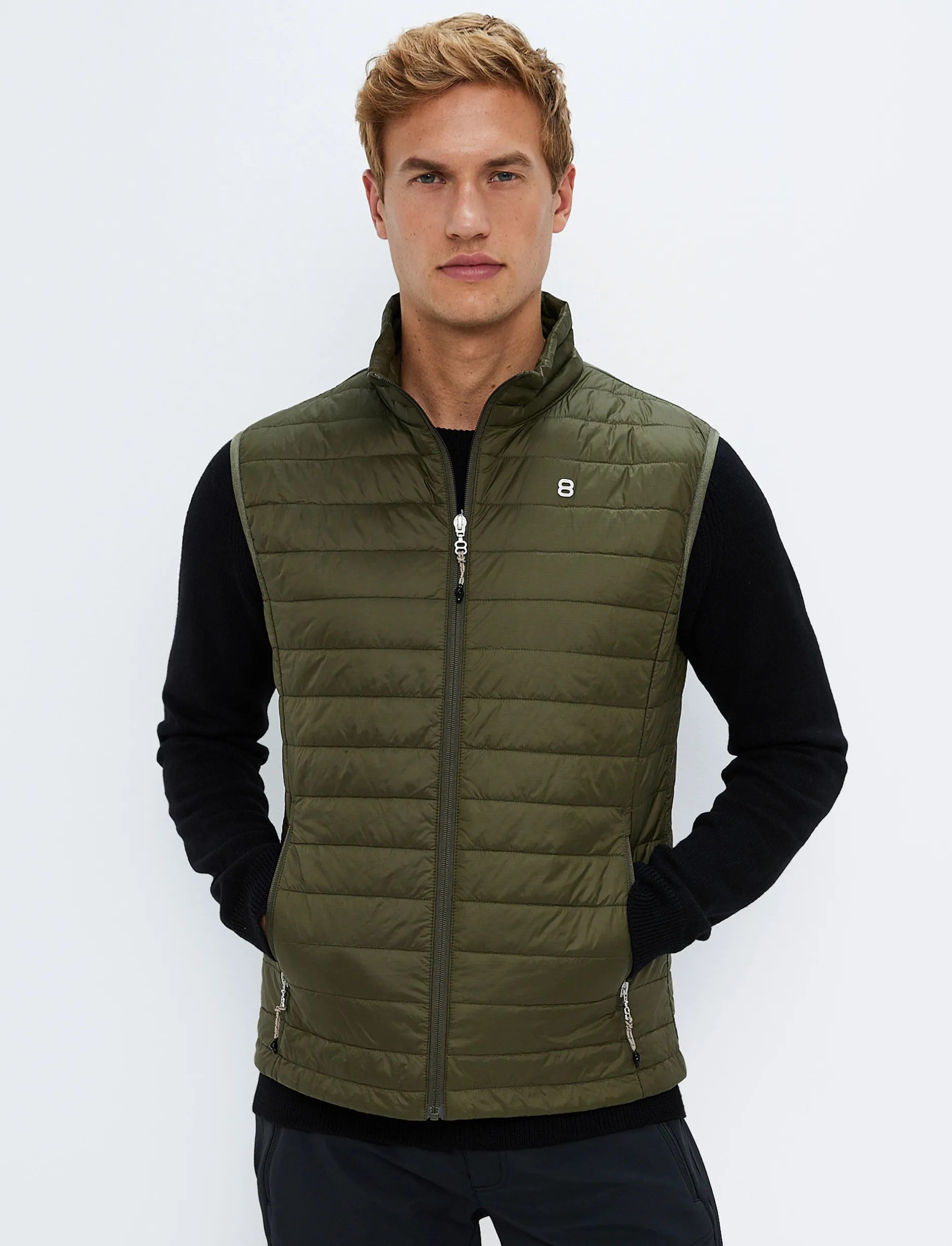 Jackor|Mellanlager*8848 Altitude Nova 2.0 Hybrid Vest - Army Green