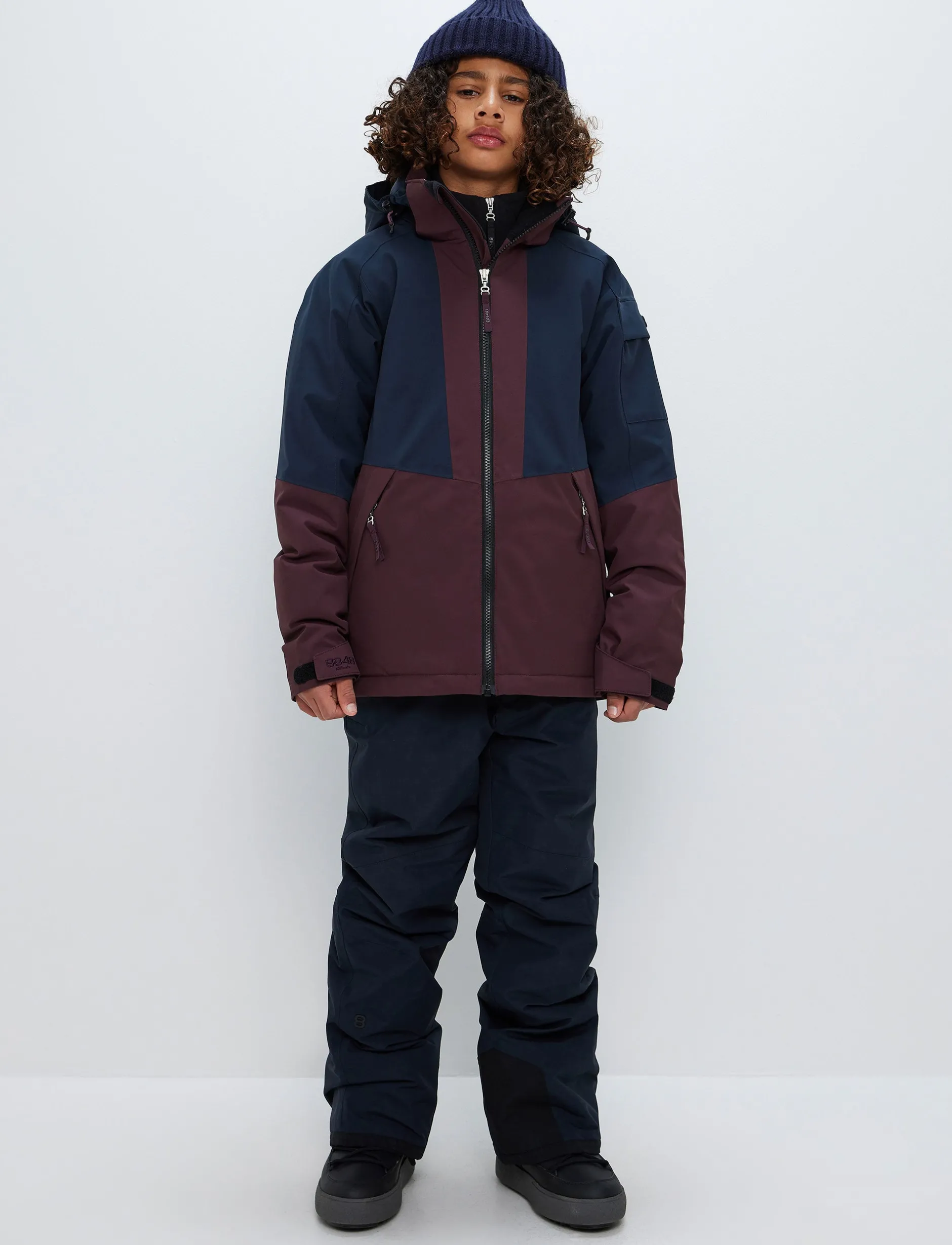 Skidjackor*8848 Altitude Otis 2.0 Jr Jacket - Dk Burgundy